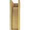 Ekena Millwork 6"W x 12"D x 18"H Classic Stockport Rough Cedar Woodgrain TimberThane Corbel, Primed Tan CORUR06X12X18STORCPR - alternate 6